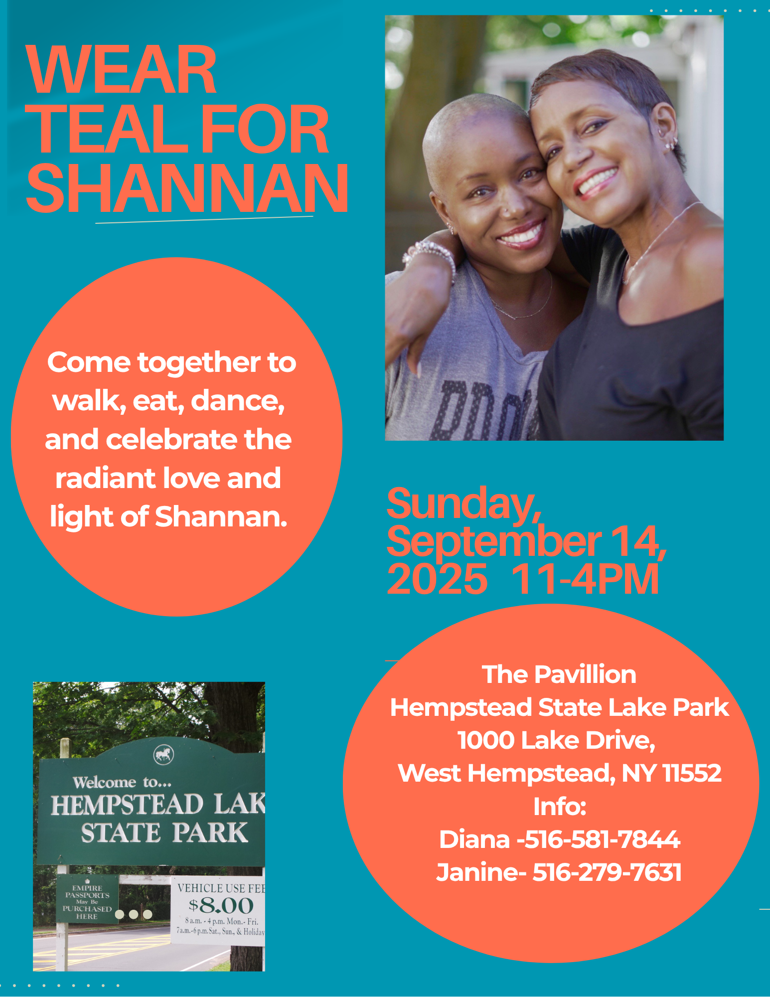 Teal for Shannan Flyer - 2025, (1)